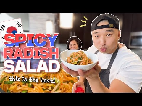 Spicy Radish Salad (Side Dish) | Mama Cho Series