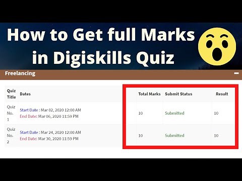 How to Get Full Marks in Digiskills Quiz | Digiskills Tips And Tricks | Study Planet