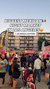 BIGGEST MOST POPULAR MEXICAN NIGHT MARKET IN LOS ANGELES!🇲🇽🥳🤩 • 📍El Gato Night Market, 941 S Union Ave, Los Angeles, CA • @nightmarket_elgato • #nightmarket #streetfood #mexicanfood #losangeles #lafood | obieats