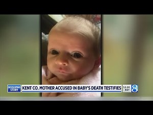 Mother charged with baby’s murder says she was abused