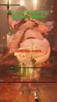 elden Ring godskin apostle versus poison fireknightsword build