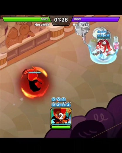 Fire Spirit Cookie Crystal Jam Vs Povidone-Iodine Cookie 💀 #cookierunkingdom #cookierun #crk