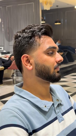 Danish_hair_fade on Instagram: "Timeless look, modern precision ✂️ The classic taper fade— clean sides, smooth transitions, and a style that never goes out of fashion. Simple. Sharp. Always on point - - - - - - - - - - #midtaperfade #freshlook #classic #midfade #newlook"