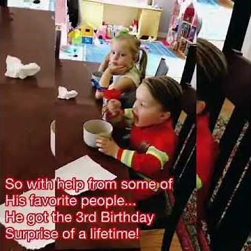 Little Boy Gets Firetrucks Parade as Birthday Surprise Amidst Lockdown - 1117543