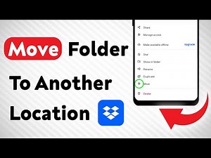 How To Move A Folder To Another Location In Dropbox App (Updated)