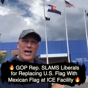 488K views · 10K reactions | "Old glory is going to fly over United States government facilities. If you don't like that, we have a saying in Texas: come and take it!" | Bongino Inc | Facebook