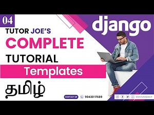 Templates in Python Django | Django Complete Tutorial | Django in Tamil | Tutor Joes | Part-4
