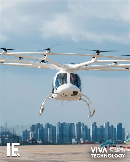 51K views · 699 reactions | Volocopter will fly its electric helicopter taxi, the VoloCity, during the Paris Olympic Games. But how green is such individualized transport? And can it work within city airspace? #vivatech #vivatech2024 #vivatechnology | Interesting Engineering | Facebook