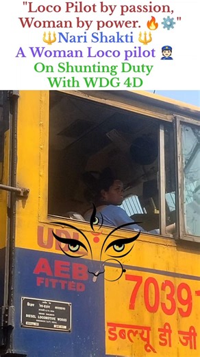The Lady ALP On Shunting Duty With WDG-4D.#indianrailwayupdate #youtubeshorts #shortsvideo #railway
