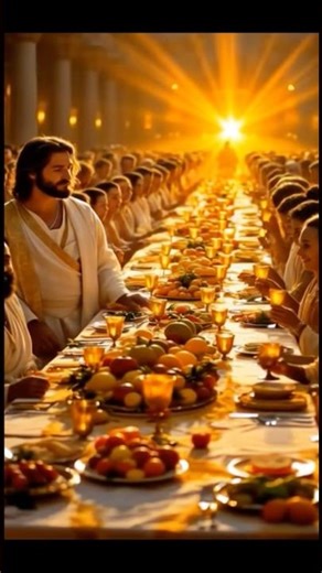 The Heavenly Feast – Jesus Welcomes Everyone to the Table🥰😍
