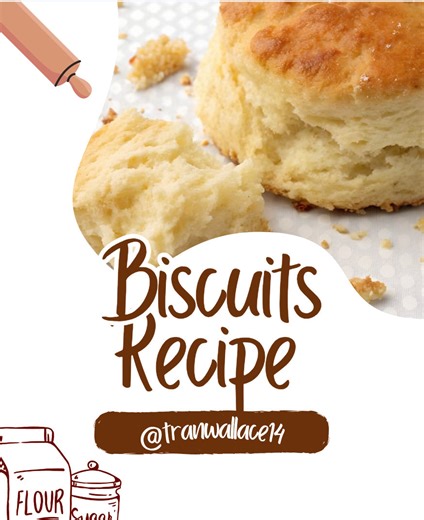 Alright y’all… these scratch-made flaky biscuits deserve a permanent spot on your feed 🤍🔥 Crispy just enough on the outside, fluffy cloud on the inside — aka the perfect vessel for sausage gravy. And not just any gravy… this one was made from deer my son harvested this week, so it truly does not get any fresher than that 🦌👏 This is my go-to biscuit recipe, and I have to give credit where it’s due — I got it from a fellow TikTok influencer. I love her content and her vibe. Y’all go check out 