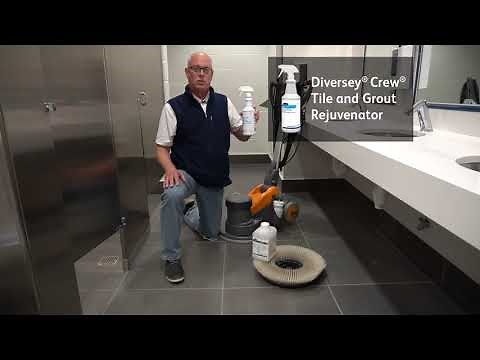 Ep: 34 Grout Cleaning Diversey 2 Minute Drill