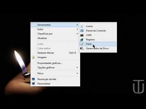 Como criar atalhos no menu da Área de Trabalho | Windows - Vídeo 2