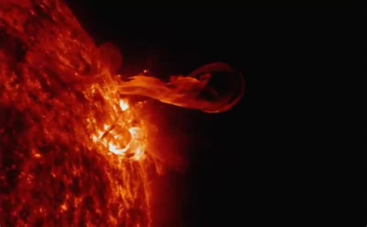 A massive solar prominence captured by NASA’s SDO spacecraft this week ☀️ | Jock Williams Meteorologist