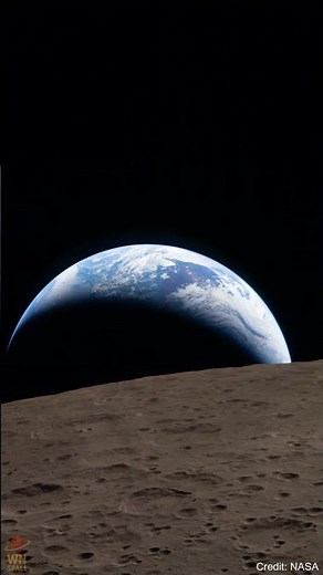 Earthset captured through the Orion spacecraft window #artemisii #space #nasa