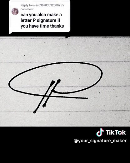 How to Create Unique Signature Ideas with the Letter P - Signature Maker Tutorial