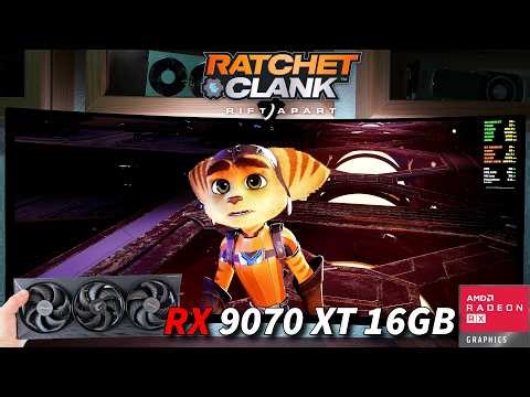 Ratchet & Clank Rift Apart - RX 9070 XT 16GB - Ryzen 7 9800X3D | Alienware AW3425DW 34" Oled