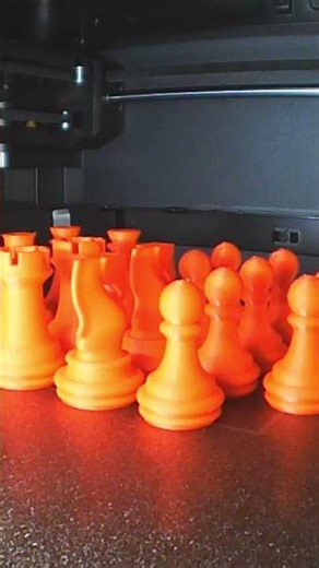 3D Printed chess set #chess #shorts #3dprinting #chessmaster #3d
