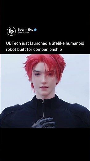 UBTech just launched a lifelike humanoid robot built for companionship