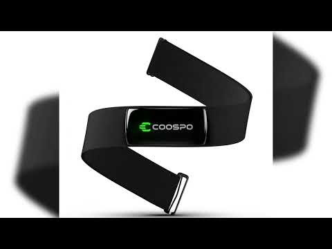 Latest Products You Must Know! COOSPO H9Z Rechargeable Heart Rate Monitor Chest Strap Bluetooth5.0
