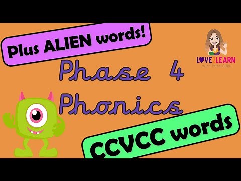 Phonics: Phase 4 CCVCC with Miss Ellis | PLUS ALIEN WORDS