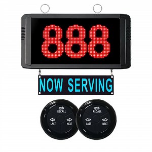 [Hot Item] Queue Call System Queue Manage System Take a Number System for Medical Clinic Restaurant Hospital Bank Waiting (1 keypad 2 Buttons)