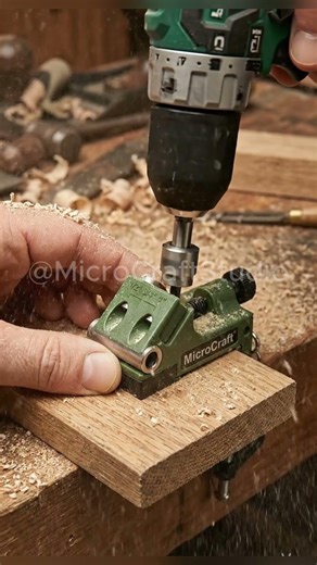 The World’s Smallest Power Tool? Mini Pocket Hole Jig System