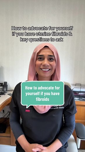 How to advocate for yourself if you have uterine #fibroids & key questions to ask #drnighat