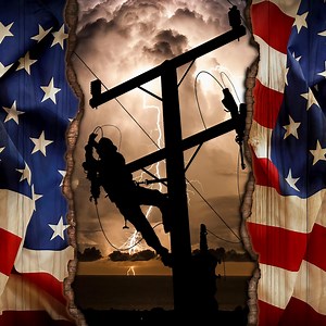 Lineman American Flag PNG: US Pride Digital Download - Etsy