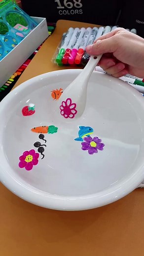 Magic Water Floating Pens: Fun Drawing Challenge for Kids