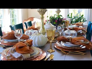 Thanksgiving Tablescape Tour