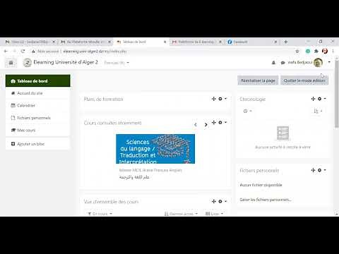Comment utiliser la plateforme Moodle?