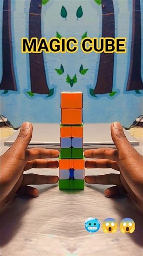 Rubik’s Cube Magic Filter Trick 😱 | Amazing Cube Transformation | #shorts