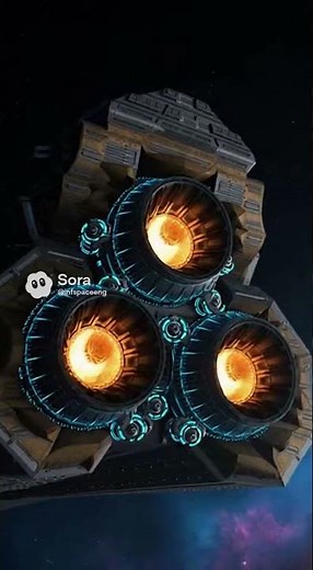 Maximum Warp: Main Drives Engaged for Stable Transit #space #scifialpha #interstellar