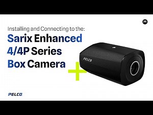 Sarix Enhanced 4P Series Box Installation