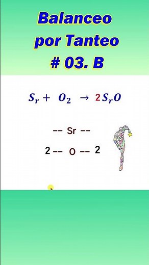 # 03.B Trial balancing Sr+O_2 →SrO