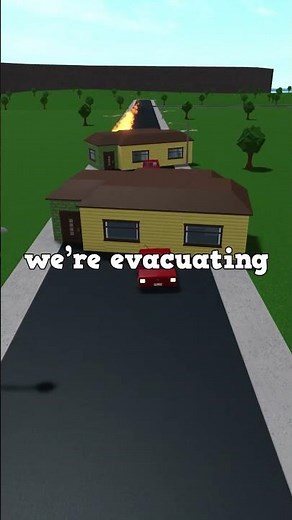 escaping the meteor #roblox #bloxburg#welcometobloxurg #capdo #bloxburghouse #bloxburgcontentcreator