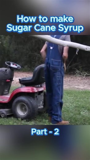 How to make Sugar Cane Syrup (2)