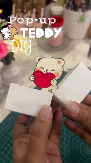 DON’T BUY GIFTS! 😱 DIY Cute Surprise Pop-Up Box from Paper 🎁✨ #shorts #diy #craft