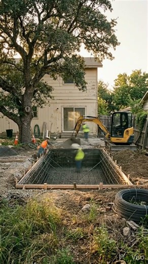 Insane Backyard Transformation! From Wasteland to Luxury Pool Paradise 🌿🏊‍♂️