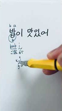 Korean Particles: "ga = i" (Batchim)