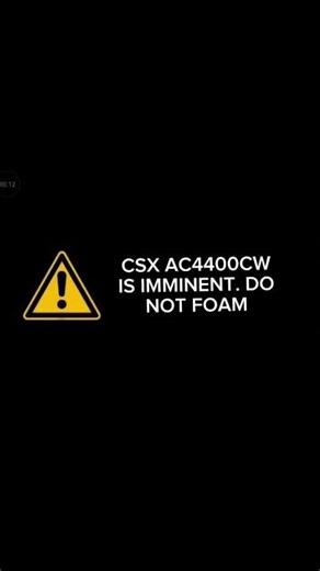 CSX AC4400CW jumpscare (credits to ‪@Eclipseze‬)