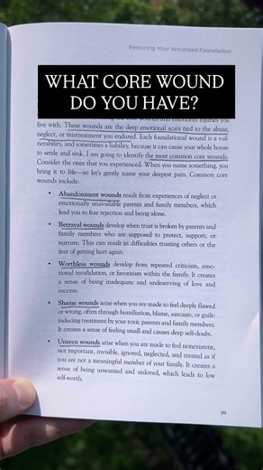 Deep Emotional Scars - Dr. Sherrie Campbell, You Are Home