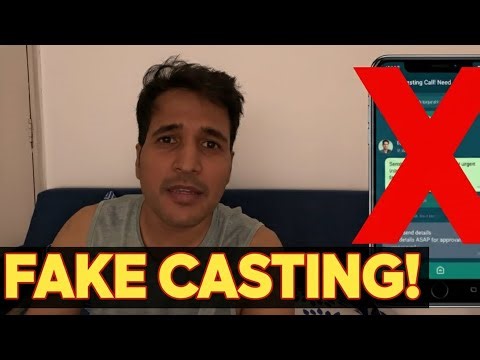 Don't Get Scammed! Signs of a FAKE Casting Director