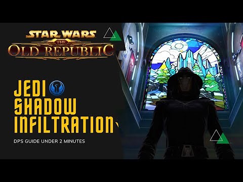 SWTOR Jedi Shadow Infiltration DPS Guide - Under 2 Minutes!