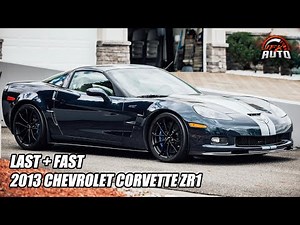 Night Race Blue Metallic 2013 Chevrolet Corvette ZR1 with 60th Anniversary Design Package