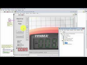 NI Vision: Read a DMM Display