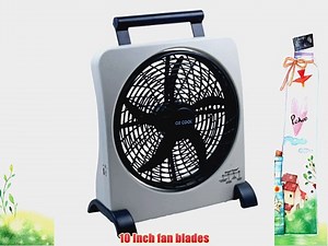 O2COOL 10 Rechargeable Fan
