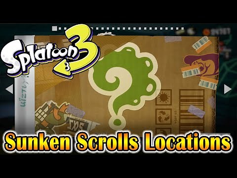 Splatoon 3 - All 24 Sunken Scrolls Locations