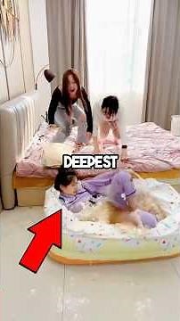 DEEP SWIMMING POOL PRANK While Sleeping 🤣🤣